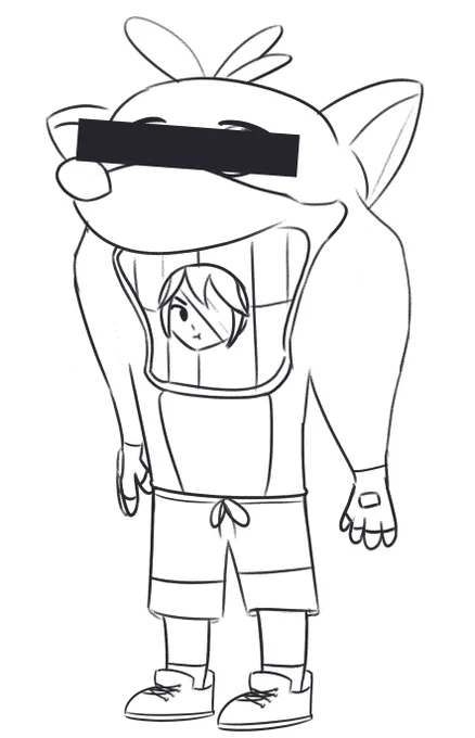 i present to you, Scout's fursona 
#mythbreakers #huntermyth 