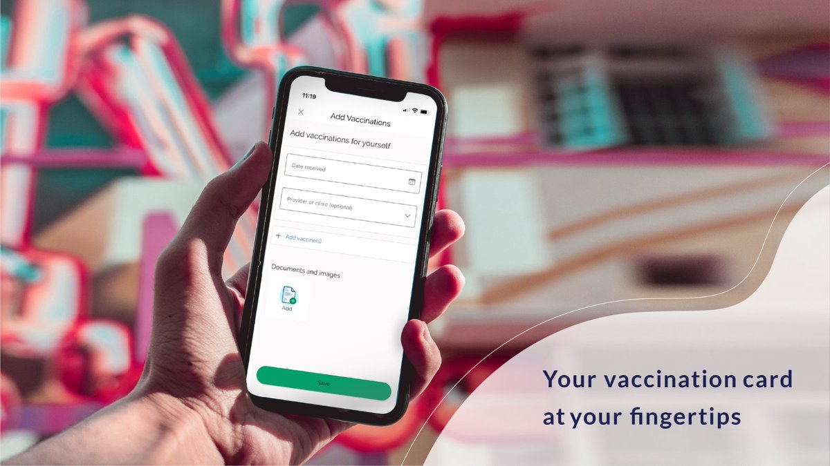 With the new Covid-19 booster shot, it's important to have your vaccination card at your fingertips. Start taking control of your health by adding your vaccination card to your Cix Health Book today💉. ow.ly/huWY50Gqi04 #vaccination #vaxxed #vaccinationcard #healthapp