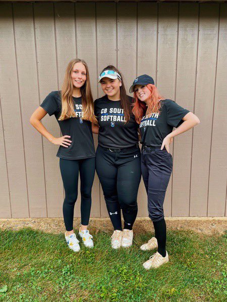 cbsvsoftball's tweet photo. Congratulations to seniors Suzie Williams, Taylor Migliore, and Ella Brennan, who were voted, by their peers, as our 2022 Softball Captains!! @CBSouthAthletic @CBSouthHS @SOLsports #titansoftball #2022titancaptains https://t.co/NdyCWEKebJ