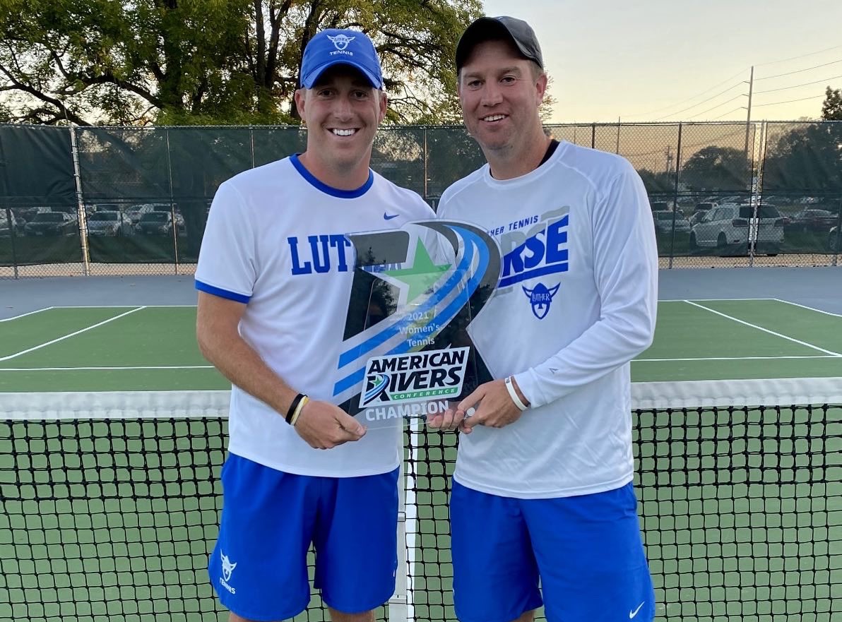 LutherTennis's tweet photo. 2021 A-R-C Women’s Tennis Champions!!! 3rd title in a row, and #30 in LCWT program history!🏆🎾💙🥶💪🏼😎 https://t.co/SVatw8edQF