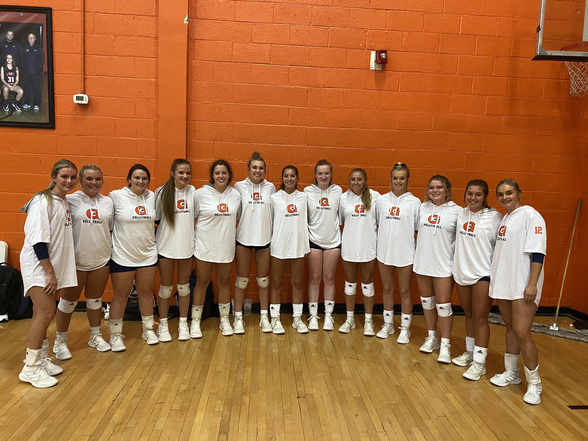 GHSVolleyball2's tweet photo. It’s always hard to see a season end earlier than we hoped. I love these girls so good! 4 years ago we were dead last in districts but we have fought hard and made regionals 2 straight years. Thank you Seniors for all you have done to make Volleyball great for our future girls! https://t.co/NkxADFVkfD