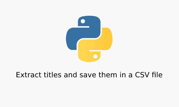 how_quest's tweet photo. ➡️ https://t.co/7A3hvJYmZq
📣 ❓❓❓ Consider the following task: We have a file with a list of urls (urls.txt).
1. First, we want to determine the HTTP response status codes.
2. The status code and the title and save them in a CSV file.
#howtopython #python #pythonprogramming https://t.co/O70OjYOu5z