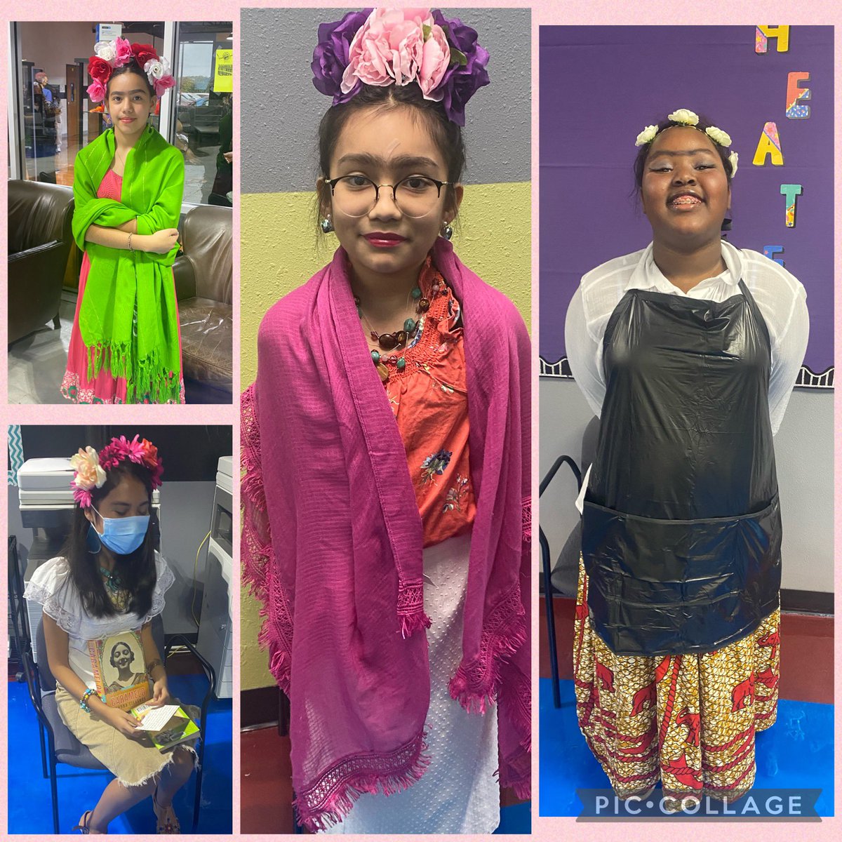 bcookie99's tweet photo. Tonight our Spanish classes celebrated Hispanic Heritage Month by becoming talking wax figures. @oatesptaa https://t.co/jkcWCqoLKM