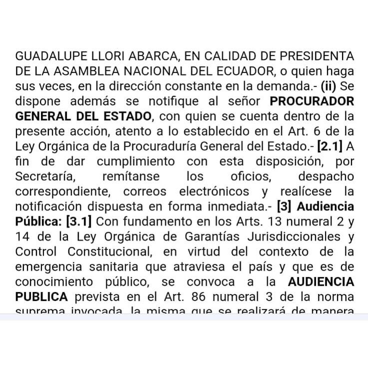 BellaJimenezecu's tweet photo. Les comparto que fue aprobada la acción de Protección que presenté. 
#justiciaparabellajiménez #bellajiménezasambleísta #yocreoenbellajiménez https://t.co/ik5wYu0b00