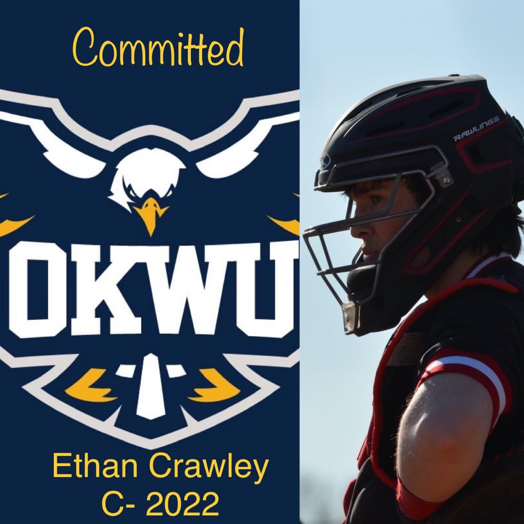 Ethan Crawley (@crawley_ethan) on Twitter photo I am very excited to announce my commitment to Oklahoma Wesleyan University. I would like to thank my family, friends, coaches and teammates that have helped me along the way.<a href="/kirk_kelley19/">Kirk Kelley</a> <a href="/OKWUeagles_BSB/">Oklahoma Wesleyan Baseball</a> <a href="/Coach_JTatum/">Jon Tatum</a> I am very excited to announce my commitment to Oklahoma Wesleyan University. I would like to thank my family, friends, coaches and teammates that have helped me along the way.<a href="/kirk_kelley19/">Kirk Kelley</a> <a href="/OKWUeagles_BSB/">Oklahoma Wesleyan Baseball</a> <a href="/Coach_JTatum/">Jon Tatum</a>