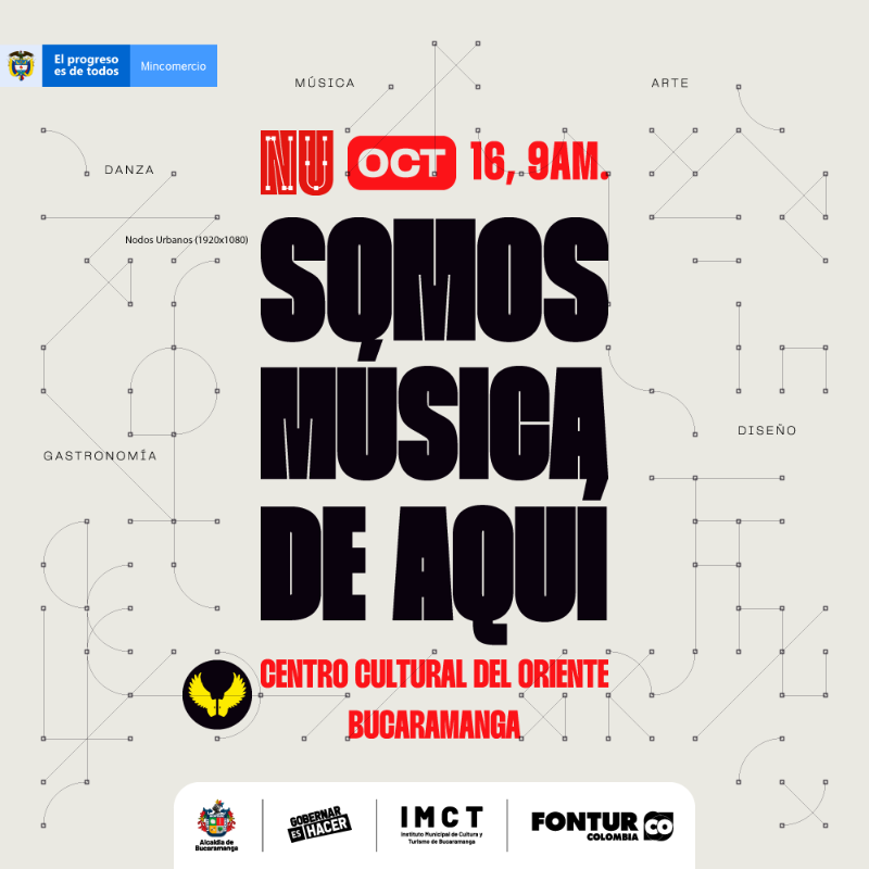 fonturcol's tweet photo. Encuentra en la música la magia de una ciudad llena de tradición y ritmo, digamos #YOVOY a Bucaramanga 🎶💛 💚 https://t.co/ajWWnbcrNd