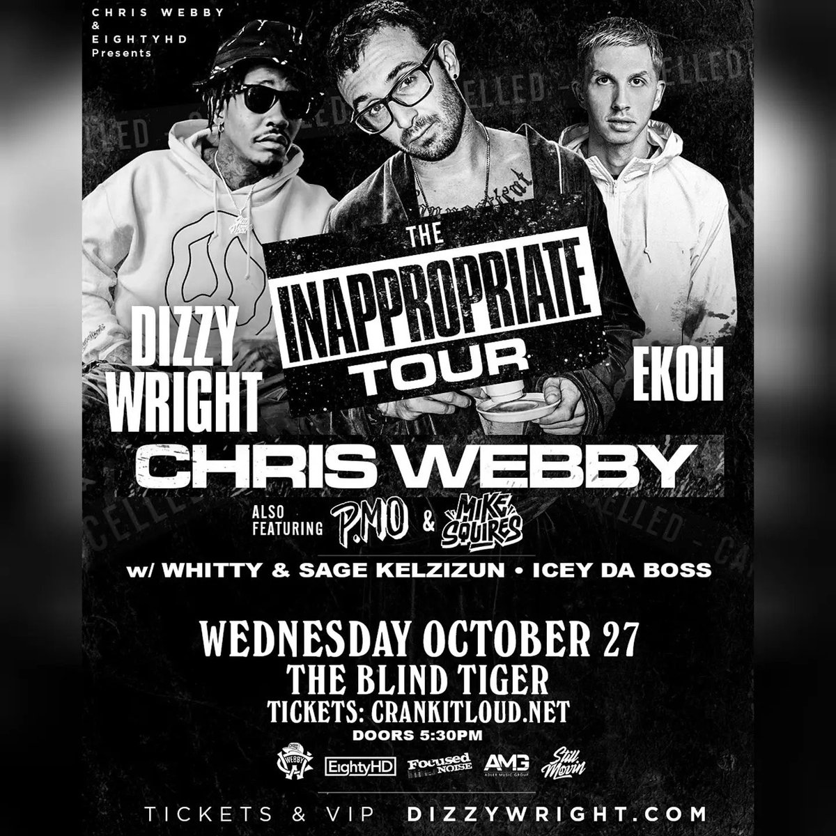 TheWhittyFlow's tweet image. Only doing this for 12 tickets, first come first serve. If you cop a ticket from me by the 20th for @ChrisWebby @DizzyWright @ekohmusic show in Greensboro, I'll give you a ticket for $15 each. Dm for details if you're interested.

#chriswebby #dizzywright #ekoh #Greensboro #UNCG