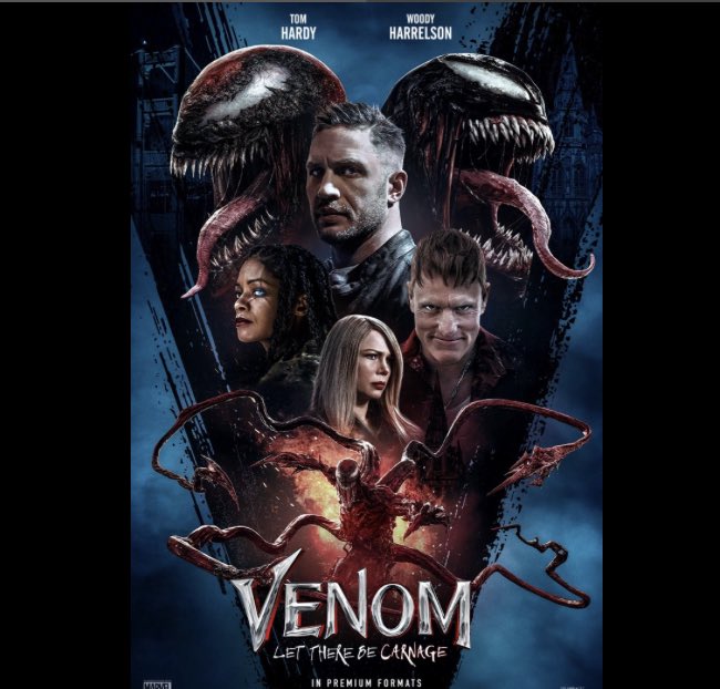 JAYNELLO's tweet photo. 2 words “Woody Harrelson” #Venom #venomlettherebecarnage #movie #adventure #Marvel #comics #Tuesday #theater https://t.co/OOziwanmCN