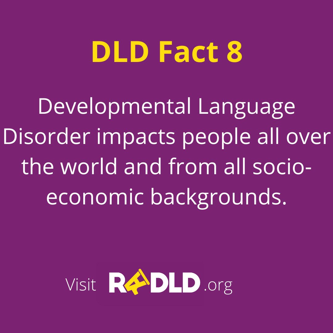 DLD Fact 8️⃣

𝐃𝐋𝐃 𝐢𝐦𝐩𝐚𝐜𝐭𝐬 𝐩𝐞𝐨𝐩𝐥𝐞 𝐚𝐥𝐥 𝐨𝐯𝐞𝐫 𝐭𝐡𝐞 𝐰𝐨𝐫𝐥𝐝 𝐚𝐧𝐝 𝐟𝐫𝐨𝐦 𝐚𝐥𝐥 𝐬𝐨𝐜𝐢𝐨-𝐞𝐜𝐨𝐧𝐨𝐦𝐢𝐜 𝐛𝐚𝐜𝐤𝐠𝐫𝐨𝐮𝐧𝐝𝐬.

#ThinkLanguage #ThinkDLD #DevLangDis #RADLD #PerthHillsSpeech #SpeechTherapy #Language #Life #MentalHealth