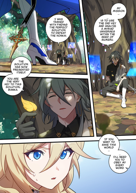 SilverSane_'s tweet photo. Thread for theory bits on why I think Honkai Impact 3rd will end up very differently from our initial expectation of "beat all 14 herrshers" (just a theory, feel free to discuss if you disagree and want to theorise/debunk)
#HonkaiImpact3rd #ImaginaryTree #Su #Durandal #SecondKey https://t.co/VEwt4rcnEt