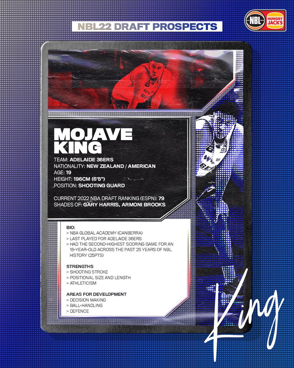 Mojave King | <a href="/Adelaide36ers/">Adelaide 36ers</a>