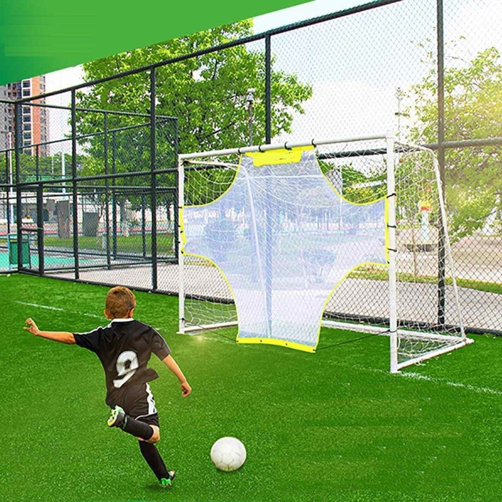 Fore_Sport1's tweet photo. ⚽Football Training For Kids Using Indoor Or Outdoor Goal Post⚽

☑ Futsal goal, 7-a-side goal &amp; full size goal
☑ Attachments like ropes, pegs &amp; hooks
☑ The net is durable &amp; strong
#foresport #foresportnews #sportsmagazine
#soccerlove #soccer #football 
https://t.co/QA69OgEeVo https://t.co/DMvBOEKmP1