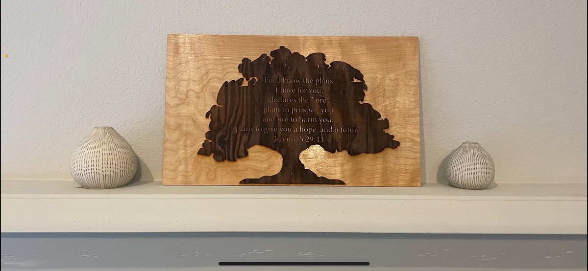 akengravingco's tweet photo. Bible Verse Tree 🌳
#giftideas #bibleverse #engraving #decor #akengraving #customengraving #wedding https://t.co/Ft2OdPGayV