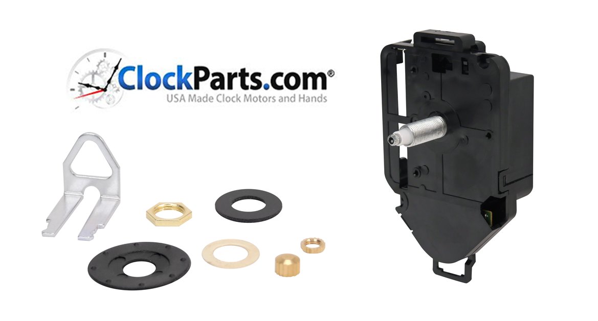 ClockPartsCom's tweet image. Our new ISI AA High Torque Pendulum #ClockMotors are destined to be an industry leader because they “TURN UP THE TORQUE, PENDULUM STYLE!” — offering customers a pendulum function combined with a time function, operating on one AA battery. #pendulumclocks clockparts.com/isi-aa-high-to…