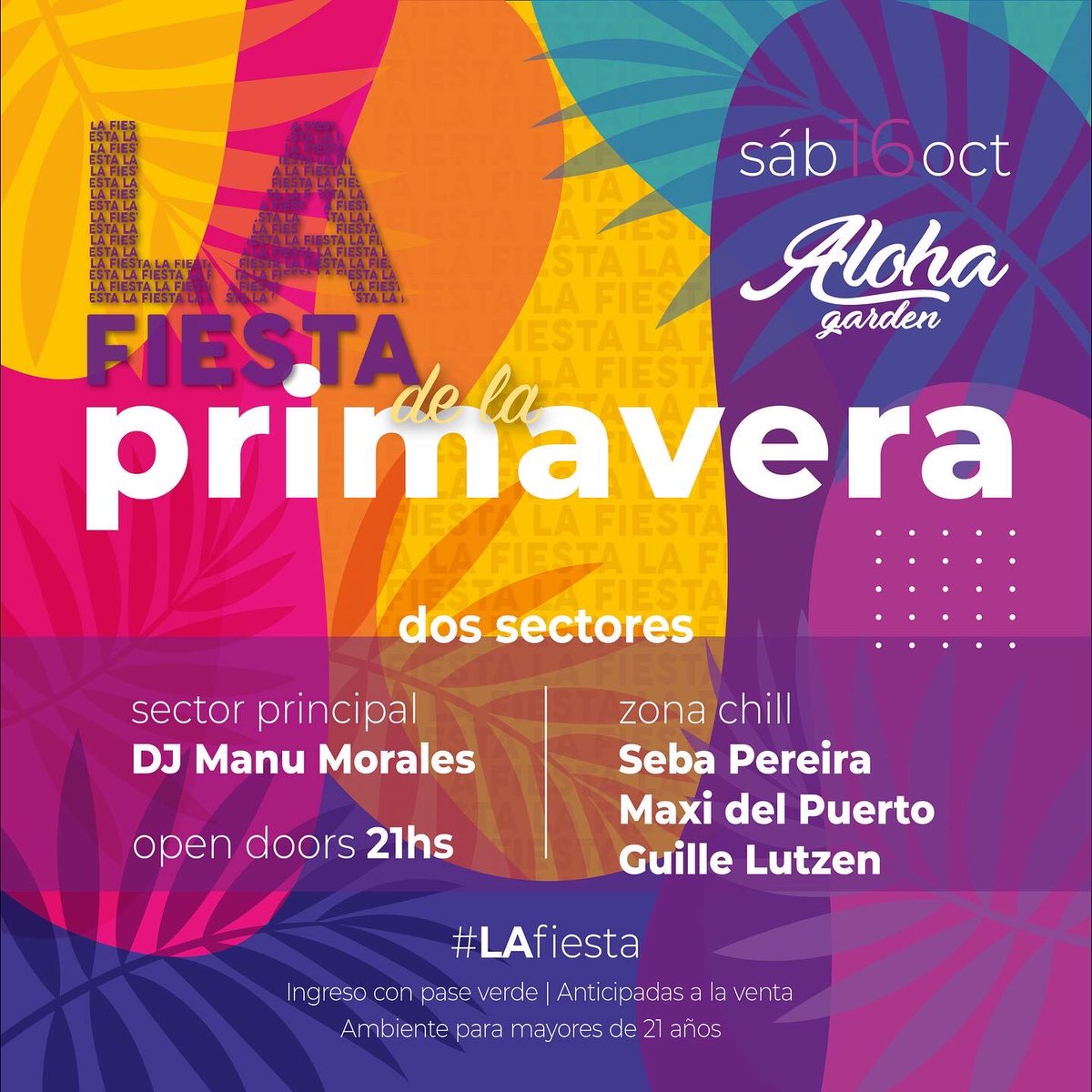 Querían una verdadera Fiesta? 🥳🎉
.
Anticipadas a la venta en Forte &amp; Mistral 
.
Rtw por una Botella de Fernet + Corte y dos accesos.
.
#LEJOSCERCA #BuenasVibrasSiempre