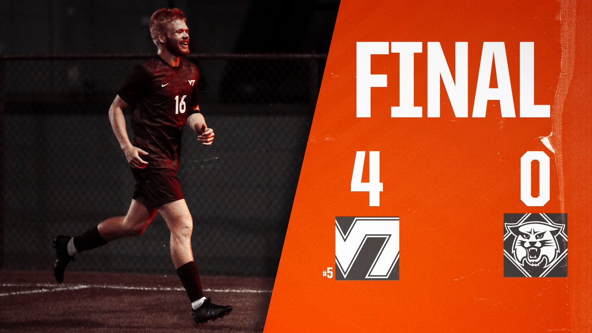 HokiesMSoccer's tweet photo. Dominant from 𝐬𝐭𝐚𝐫𝐭 to 𝐟𝐢𝐧𝐢𝐬𝐡.

#Hokies 🦃 https://t.co/seHgfYiHyp