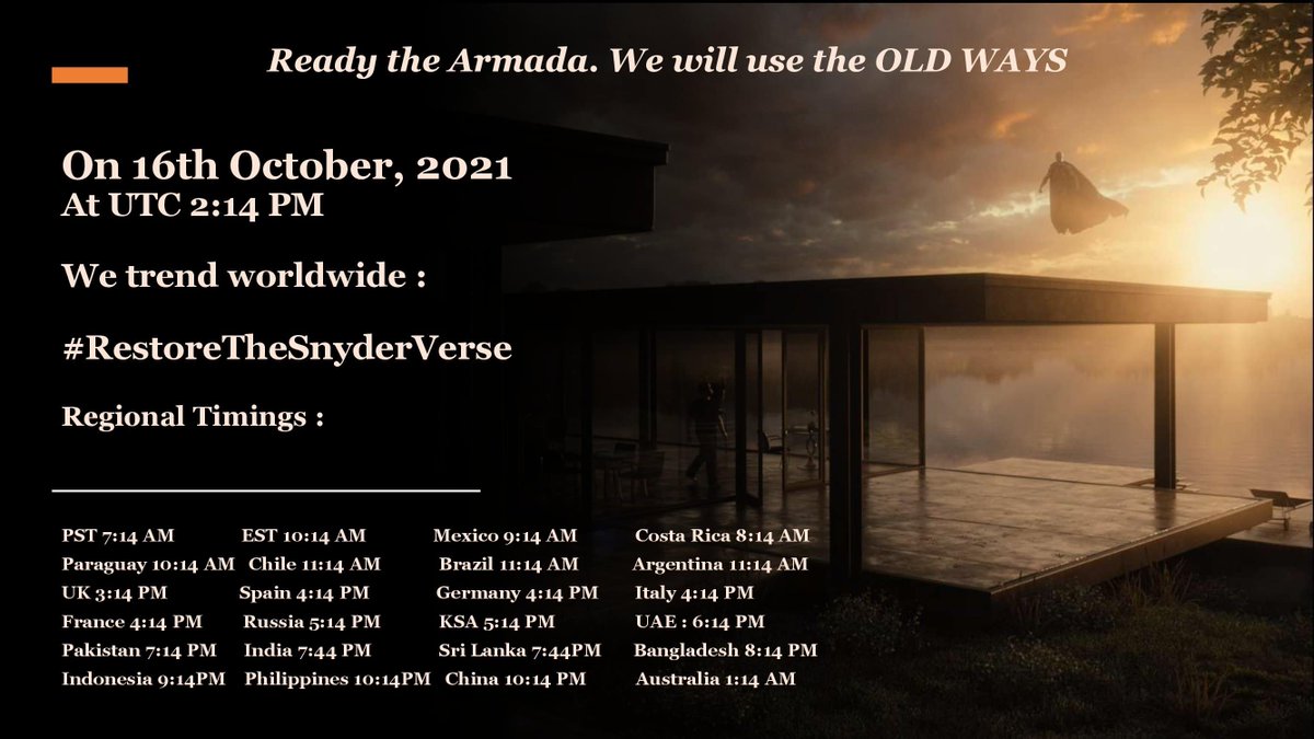 el_capi_de_siam's tweet photo. Let's break Twitter October 16th! Get those tweets scheduled.
#RestoreTheSnyderVerse
#ReleaseTheAyerCut https://t.co/QhlHuOEl3D