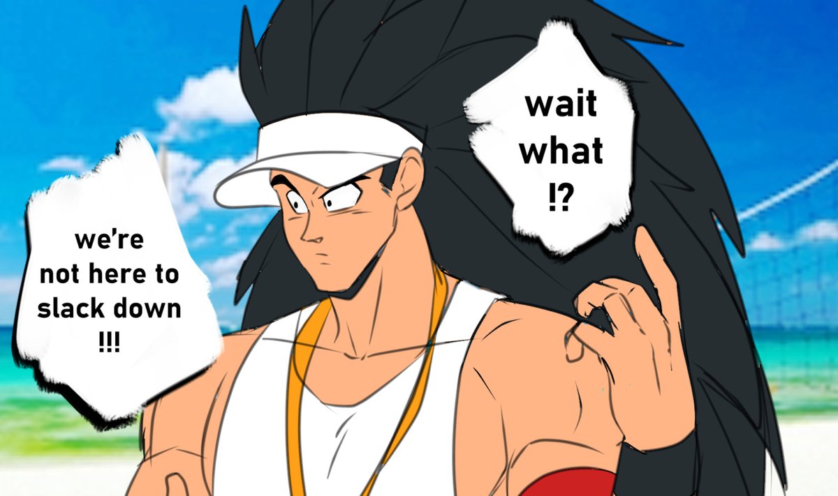 Did this crossover for the #RaditzWeek2021✨
#Sports #dragonball (1/2)