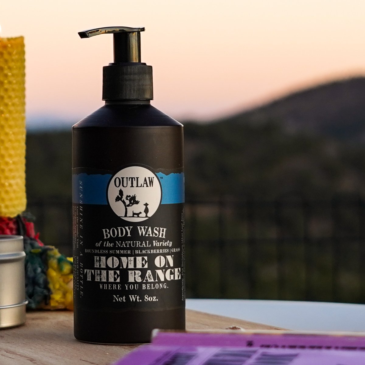 It starts with a single blackberry, so ripe and juicy! Then comes the laundry-fresh scent of clean sheets on the line, followed by that feeling of grass between your toes. It’s called Home on the Range Natural Body Wash.
Get it here: liveoutlaw.com/collections/ho…