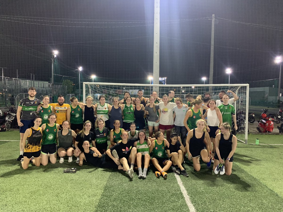 saigongaelsgaa's tweet photo. Can you tell we are excited to be back?
After 4 months of strict lockdown, one month of stay at home order WE ARE BACK! Great to see so many new faces too @officialgaa @LadiesFootball #saigon #saigongaels https://t.co/leHnx0yfYd