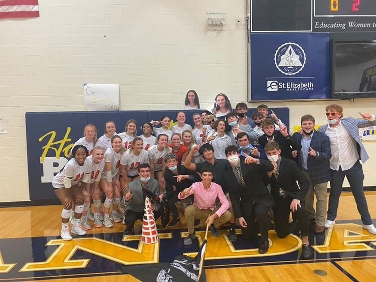 Rule Number 1: Never schedule the Lady Raiders on Senior Night. Another party ruined. Beyond proud of this team and RAIDER NATION! Keep it rollin, <a href="/rylevball/">Ryle Volleyball</a>! Proud to be a Raider.