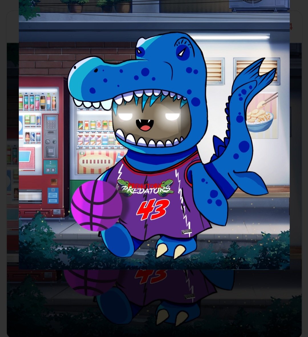 DigitalNomadDex's tweet image. Newest NFT to the collection this project is a slam dunk! Get in before they rocket 🚀 
@DinosChibi 
#TeamPrehistoricPredators
#NFTcollector