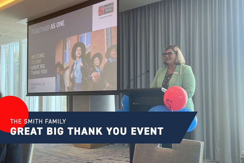 Kinetic_IT_Aus's tweet photo. As proud partners of @SmithFamily_org we joined a group of fellow supporters in Perth yesterday for the annual "Great Big Thank You" event. The work they do for #children experiencing disadvantage is inspiring! https://t.co/SyprIcMhWv #GBTY https://t.co/B3OSuovDZc