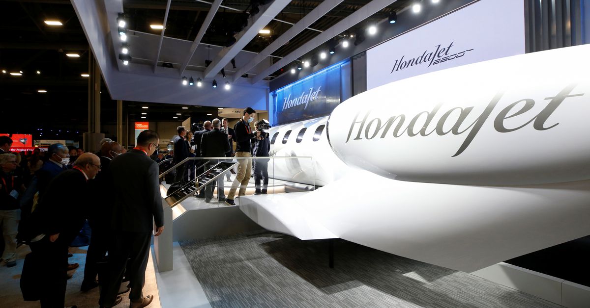 Aroguden's tweet image. #Honda pitches new #LightJet model as private travel soars

Vía @Reuters reut.rs/3DEi75E
