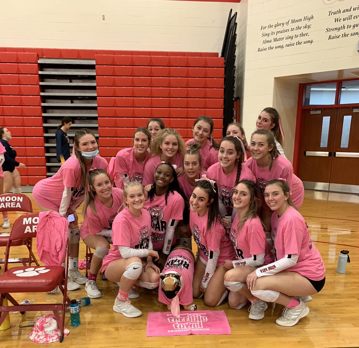 Pink Out Win! Tigers 3-0 over Mt. Lebanon.