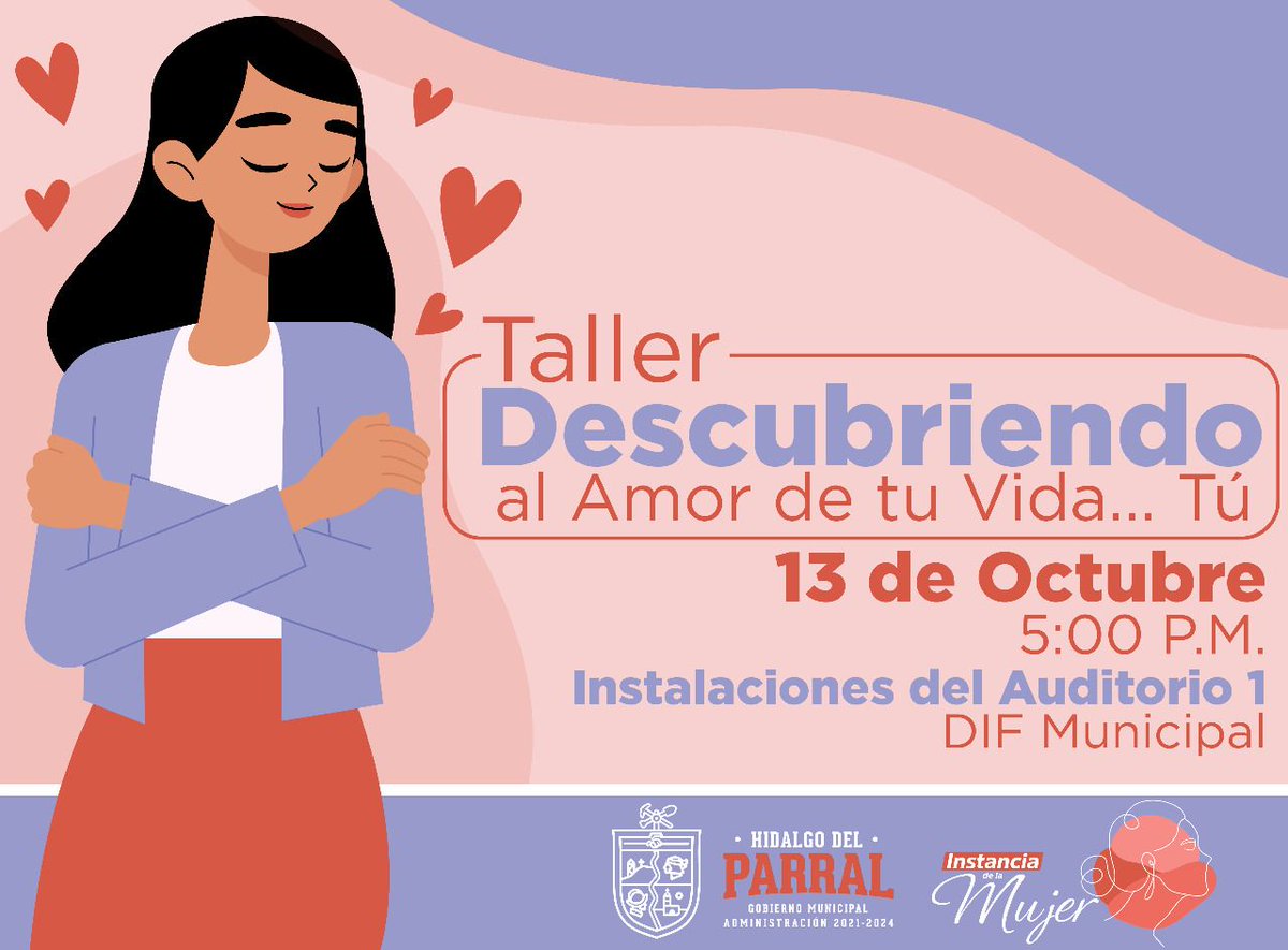 MujeresParral's tweet photo. Mañana las esperamos en este bonito taller de auto descubrimiento, donde hablaremos de amor propio y otros temas interesantes 🧡 https://t.co/pg2GpU5Zh2