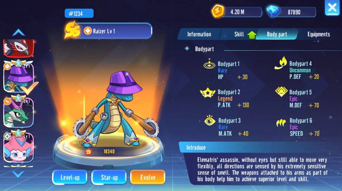 🔍SCRUTINIZING ELEMON ANATOMY 🔍

👨🏼‍🏫For Elemonians who are nerdy about Elemon anatomy. Here we go:

⚙️ Possess up to 6 separate bodyparts that boost stats for Elemon.
⚙️ Possess a bodypart that also has an additional level of RARITY: Common, Uncommon, Rare, Epic, Legend, Mythical