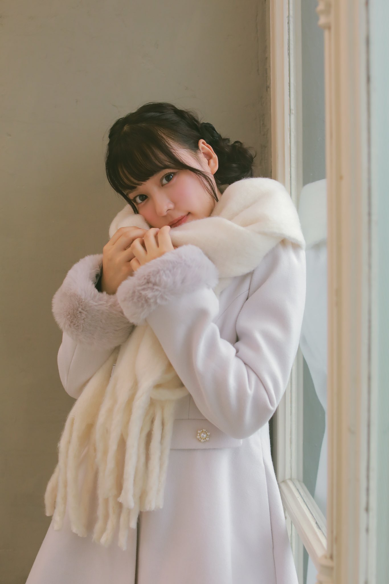 evelyn ツイードビジューブルゾン 齊藤なぎさ