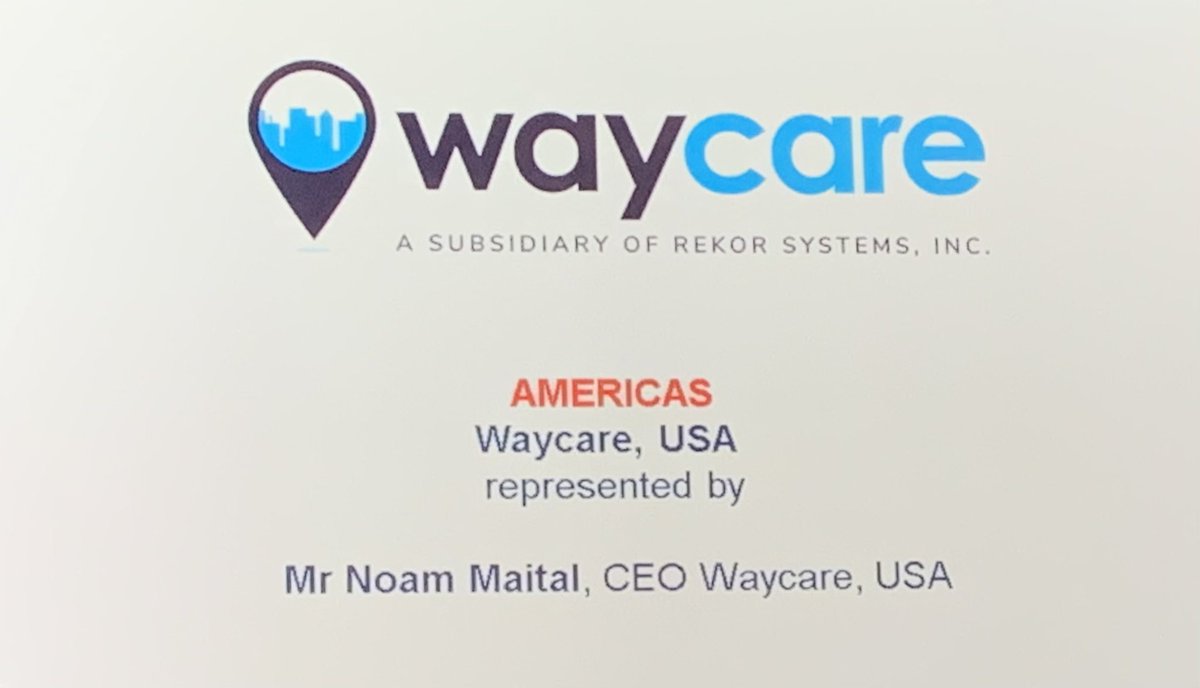 lsheltongross's tweet image. Congratulations to @ITS_America member @WaycareTech for receiving the 2021 ITS World Congress Industry Award! #THISisITS #ITSHamburg2021