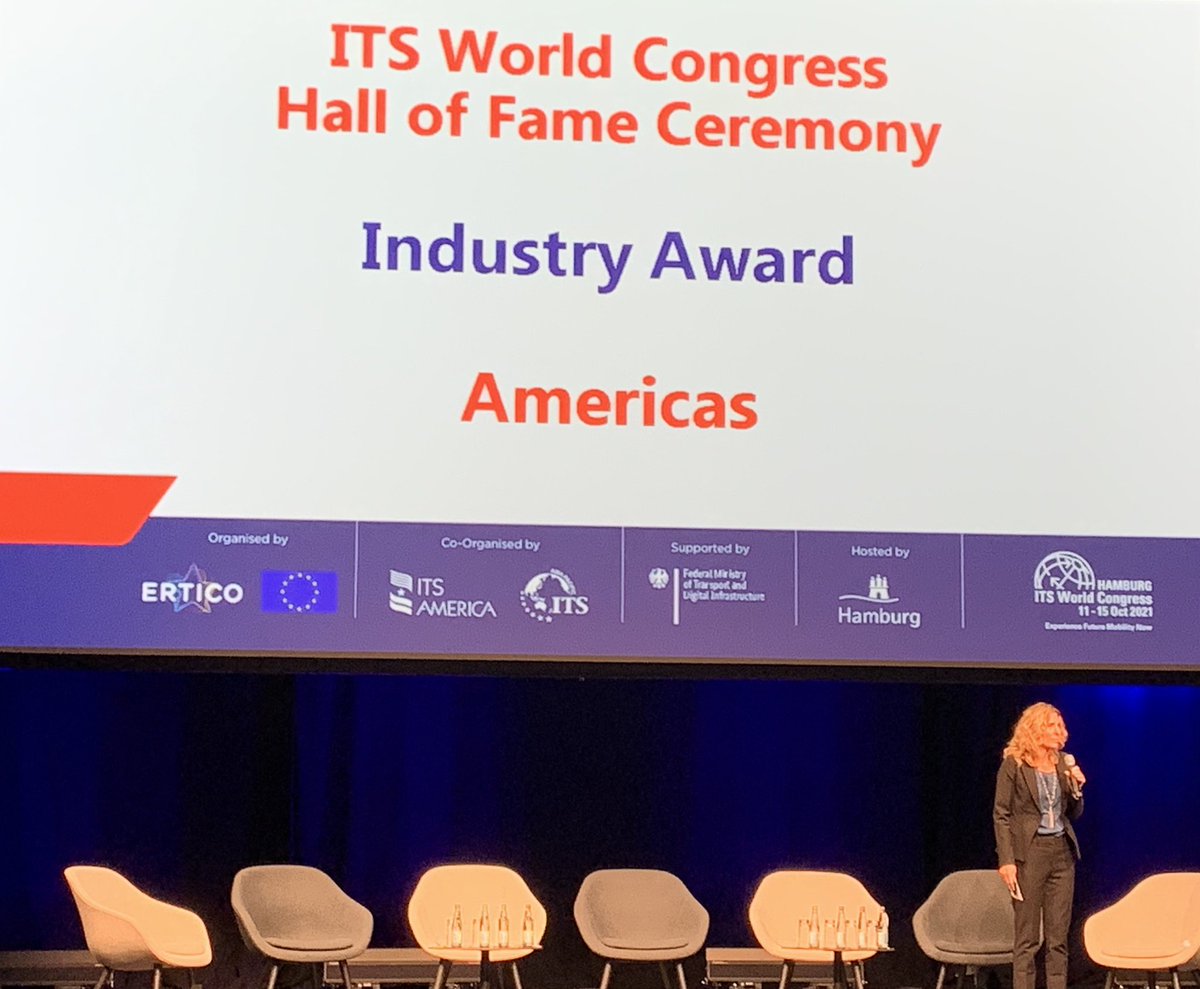 lsheltongross's tweet image. Congratulations to @ITS_America member @WaycareTech for receiving the 2021 ITS World Congress Industry Award! #THISisITS #ITSHamburg2021
