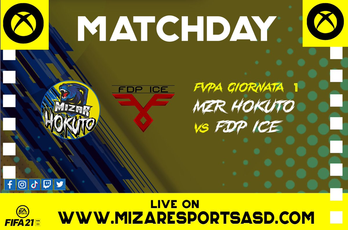 QUARTZJIN's tweet photo. Questa sera scende in campo il nostro team Xbox @MzRHokuto per la prima giornata @FVPA_net 

🏆 @FVPA_net  Serie B
🕙 Start H. 22.30
🗓 1° Giornata
🆚️ #FDPICE
📺 Live on: https://t.co/S31SGCURcr 

#GoMizar

@OffSideOfficiaI @NewsProclub @ILOVEPROCLUB1 @FvpaNews #Proclub #Xbox https://t.co/7pIMralmGb