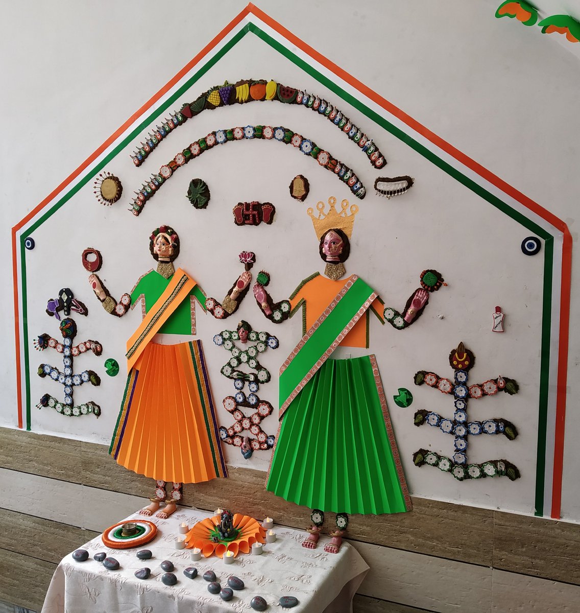 studiousparulz's tweet photo. @PIB_India @narendramodi #Tricolor #TricolorTheme #75thyearofindependence #Navaratri2021 #Navrati_Special #AatmaNirbharBharat https://t.co/X7ttv784jQ