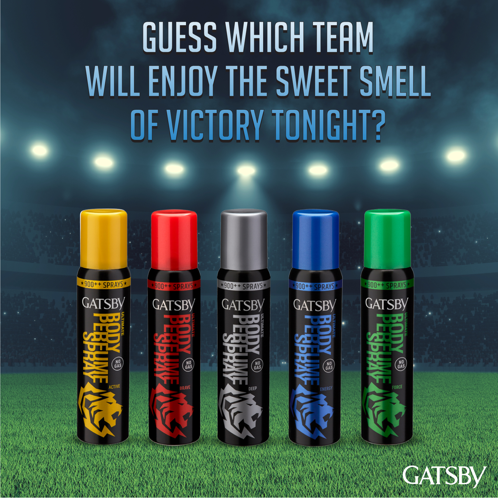 Gatsby body spray sales