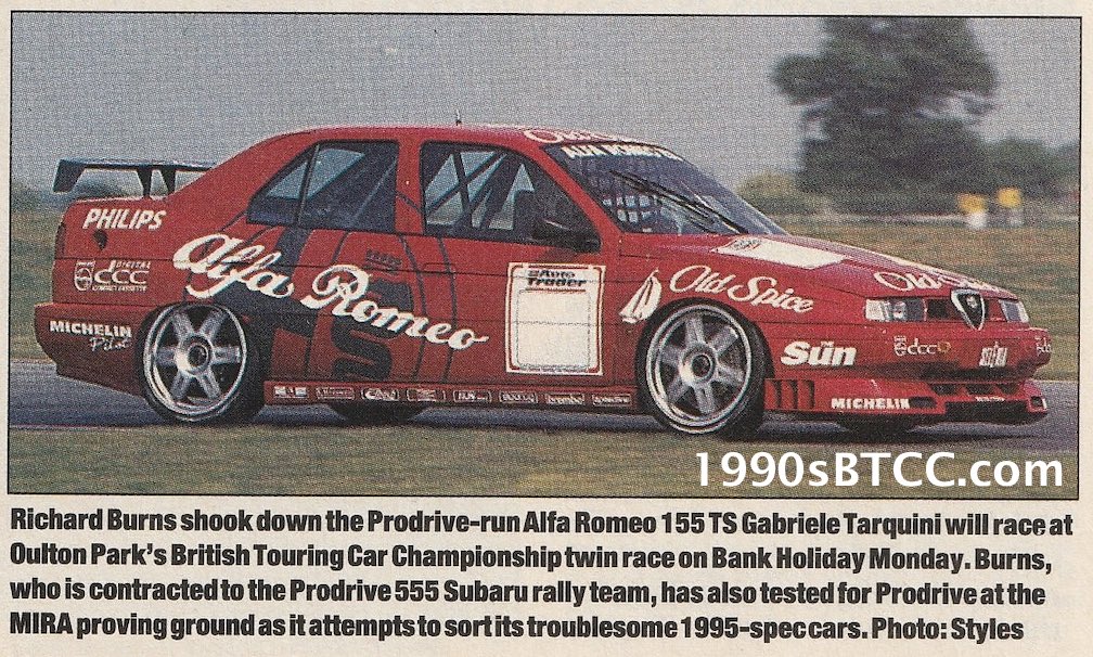 HPI 1/43 Alfa Romeo 155 Ts SilverStone #56 BTCC 1994 DTM