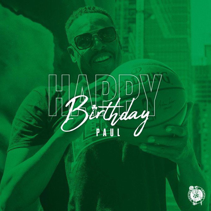 Happy Birthday Paul Pierce!          