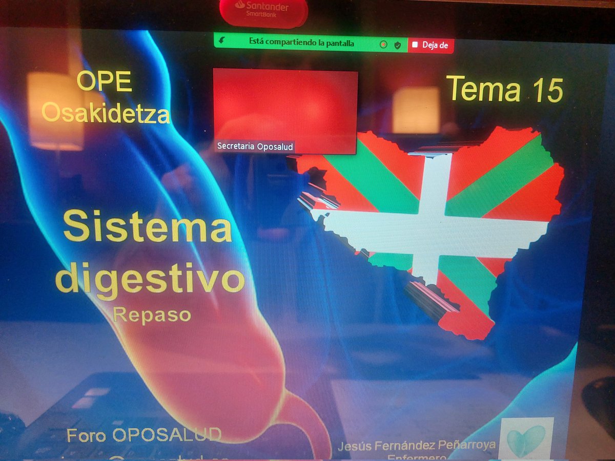 JesusPenarroya's tweet photo. @Oposalud A punto de iniciar el repaso de digestivo para la OPE de Euskadi. Analizaremos decenas de preguntas para repasar todo el tema.Aun on line pero ya os presiento cerca para poder ir a veros.  Te lo vas a perder? En un please. https://t.co/oRFeHtmosu