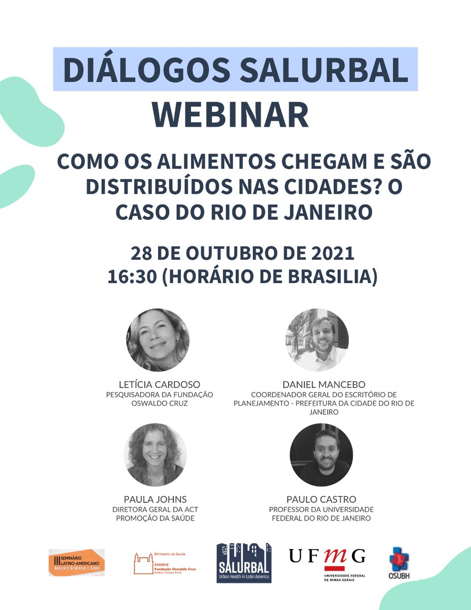 semlaaas's tweet photo. Uma das nossas metas é incorporar vozes e olhares de diversos grupos e atores sociais interessados em melhorar a saúde urbana, a equidade em saúde e a sustentabilidade em nossas cidades. https://t.co/shAE7u0hsD