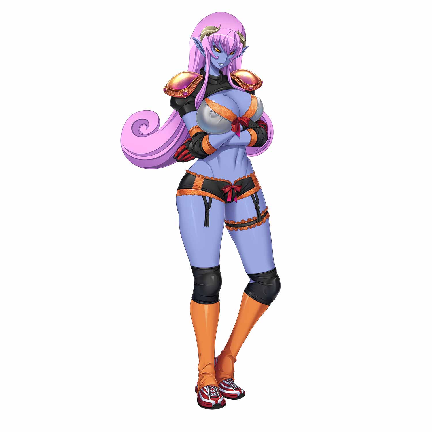 悪の女幹部ペリジーニュームーン公式ツイッター on X: #悪の女幹部PNM【キャラクターのご紹介1】（15） エファナティカ  乱杰李威ver.（SSRバトルタイプ） 画：あまぎみちひと CV：一色ヒカル t.coGmKZHHUrPx  X