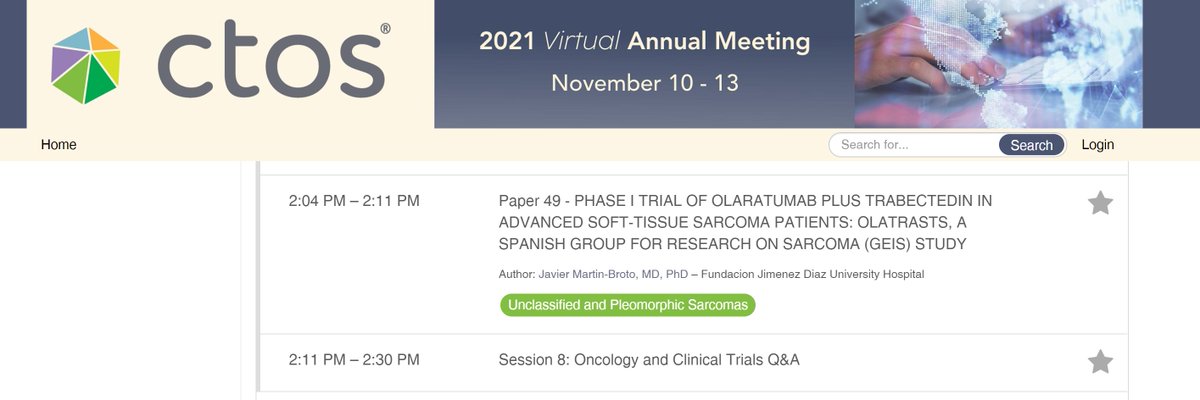 herbloong's tweet image. #CTOS2021 is a month away! Though not mtg physically in #Vancouver, Looking forward to exciting #longweekend filled w/ latest updates in #sarcomas. Join us at #Session8: #Oncology &amp;amp; #ClinicalTrials which I have the pleasure in co-chairing! #sleepless #virtualjetlag #CUHKSarcoma