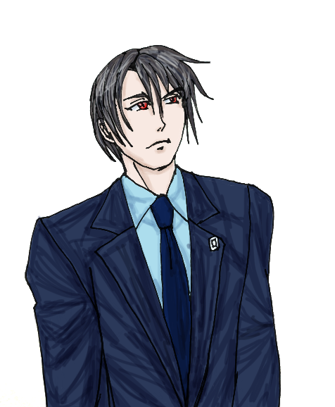 スーツ男子のtwitterイラスト作品