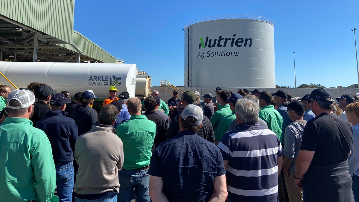 As global supply chains come under pressure, we've expanded our #fertiliser business with the launch of a new liquid fertiliser storage facility to sure up access to this vital crop input for WA farmers. Growers, employees &amp; industry reps are touring the new facility at Kwinana.