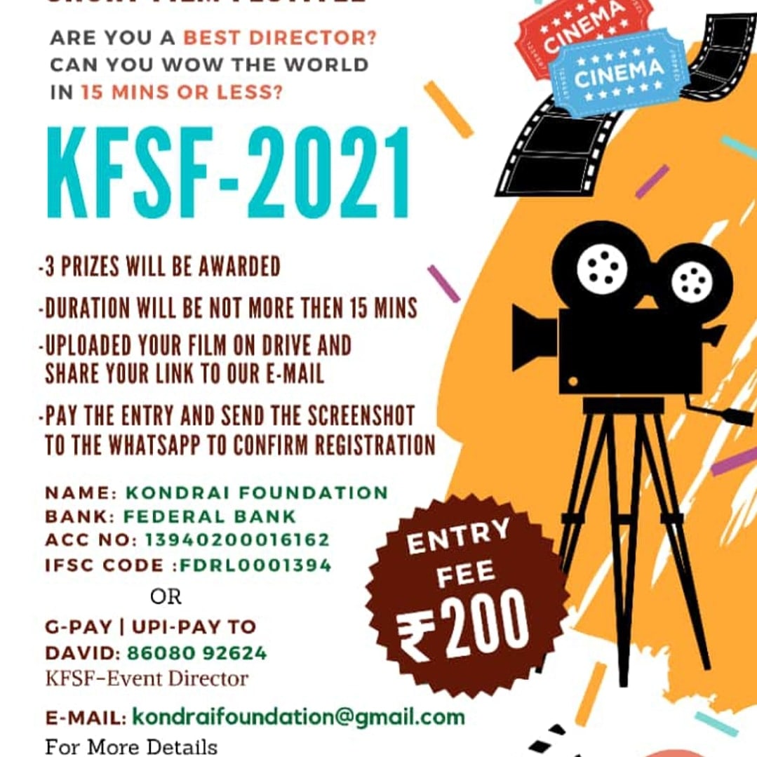 Dinesh_Dav's tweet photo. KFSF - 2021
Opportunity for Talent
# Kondrai Foundation Trust # https://t.co/WH9E6CxdqO