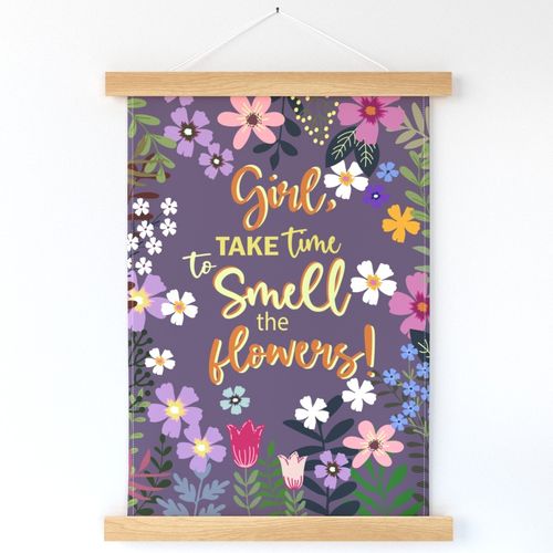 AlarcioJenny's tweet photo. This is what I remind myself when things get overwhelming!  #jennyalarciodesigns   #spoonflower #spoonflowerweeklychallenge #designchallenge #wallhanging https://t.co/DlkYMw4NW2