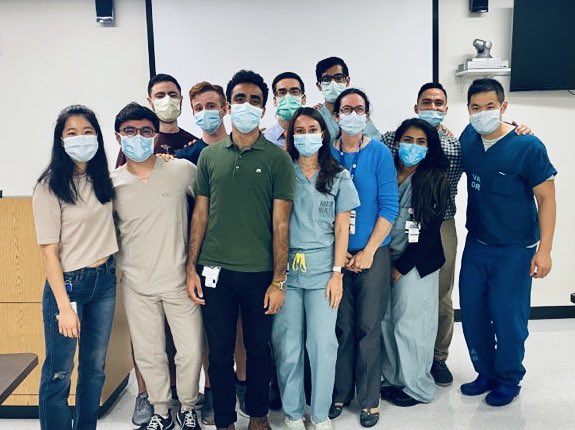 LonestarUroDoc's tweet photo. Great fun this evening with BUN Baylor Urology Network:
#SurgicalSimulation with @bcmhouston students

Huge props to @KARLSTORZUro @bsc_urology for providing the trainers. 
We had a blast!
TURBT. Rezum. Lithovue. 
Hot dog priapism!

@bcm_urology @BCM_UroRes 
#UrologyRocks https://t.co/qIDuez8PNu