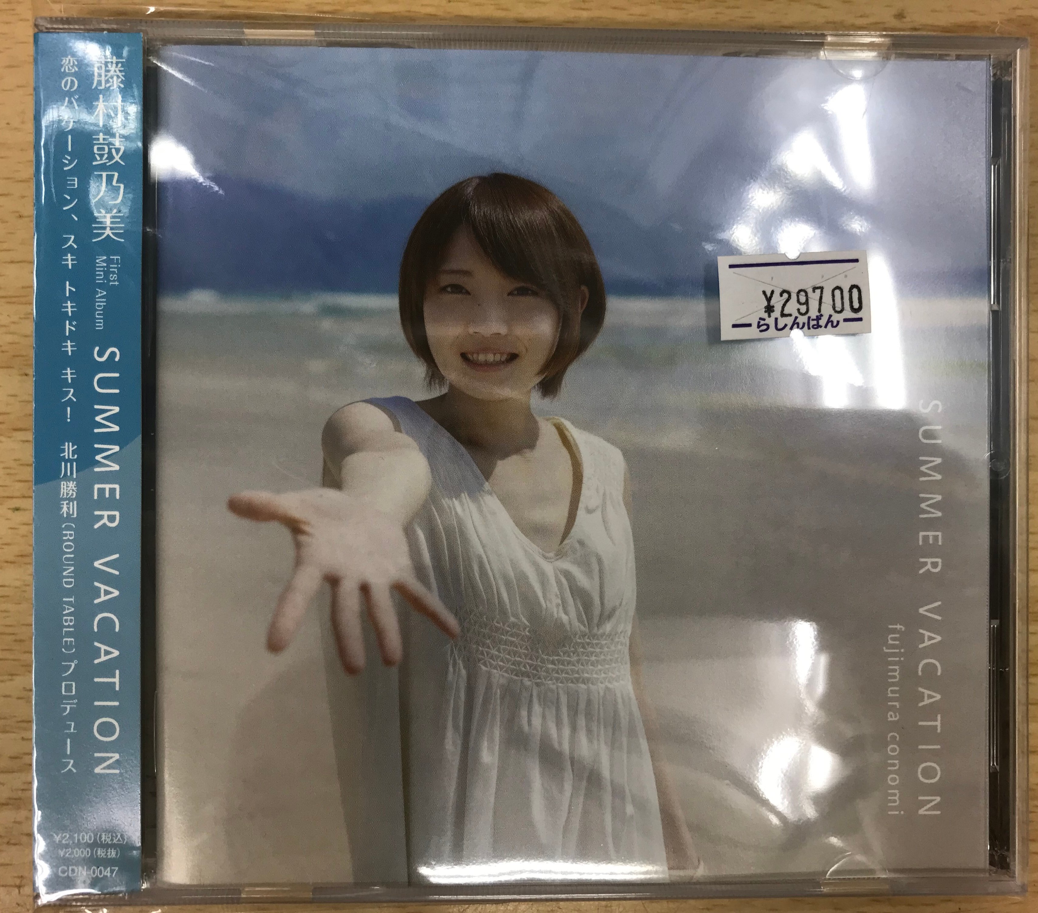 SUMMER VACATION 藤村鼓乃美【廃盤】 SUMMER VACATION/藤村鼓乃美