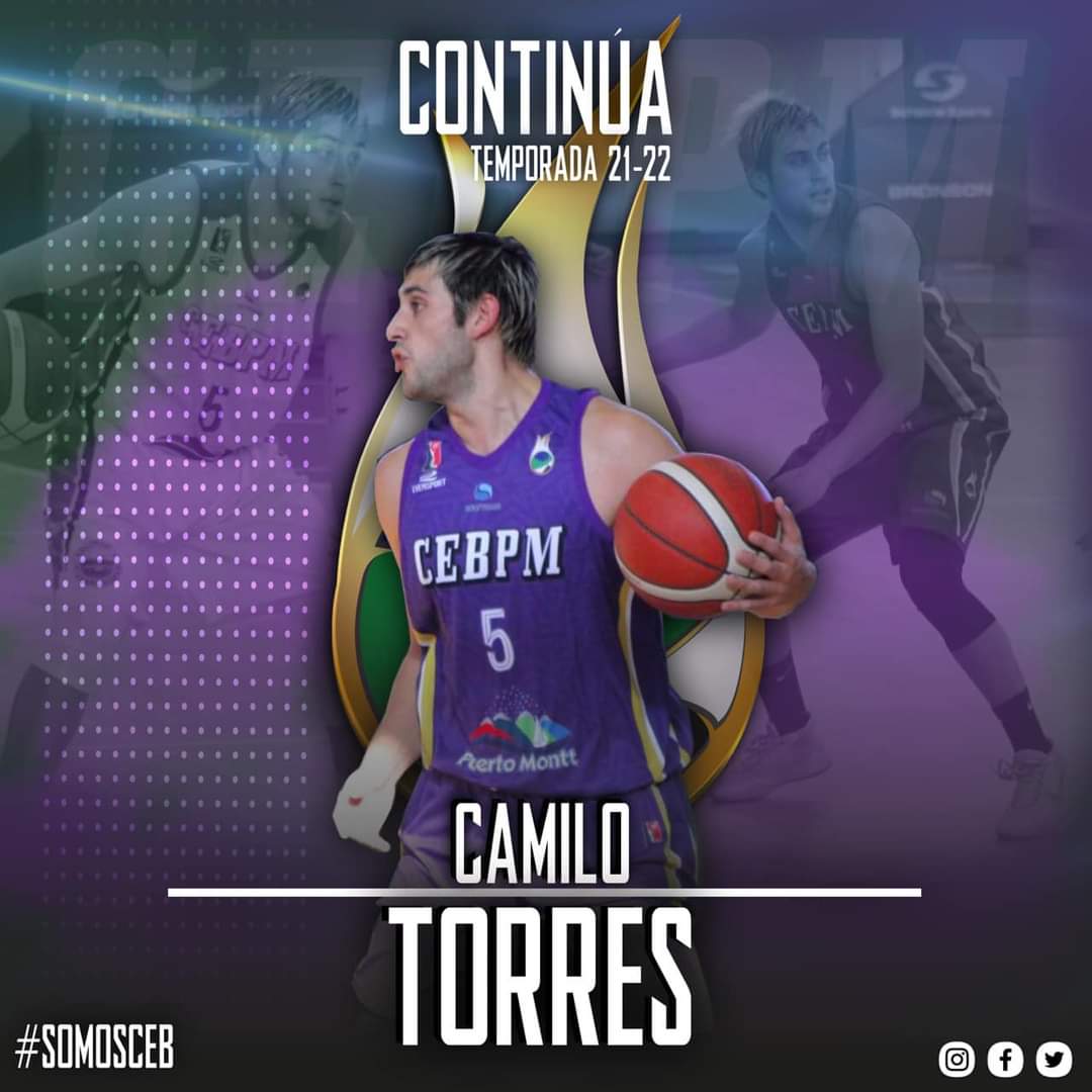 Continuamos con las presentaciones del primer equipo, donde ratificamos al U23 Camilo Torres, quien se formó en nuestra academia y hoy busca ser protagonista de esta nueva versión de liga 🏀💪
Le deseamos toda la suerte y fuerza a Camilo 🔥
#Cebentodaspartes